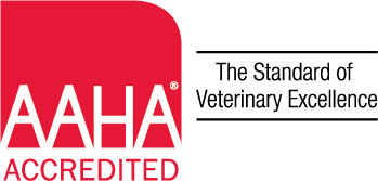 AAHA logo pictured in red
